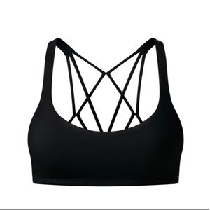 Lululemon Black Free to Be Zen Sports Bra